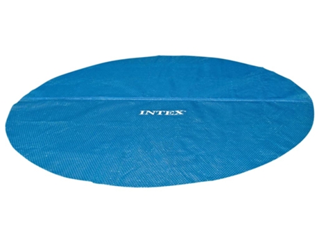 Intex Cubierta de piscina solar de polietileno azul 348 cm