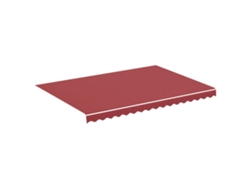 Maison Exclusive - Tela De Repuesto Para Toldo Rojo Burdeos 3,5x2,5 M