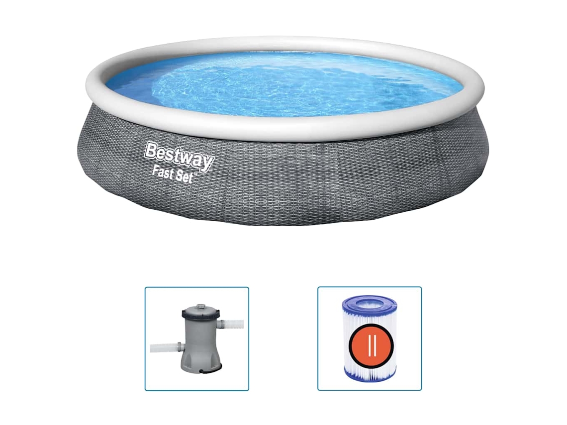 Piscina Inflable BESTWAY PVC (396x84 cm)