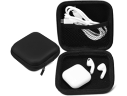 Juego de 2 fundas rígidas para auriculares, organizador de dispositivos electrónicos y bolsa pequeña para guardar cables de Gokoco