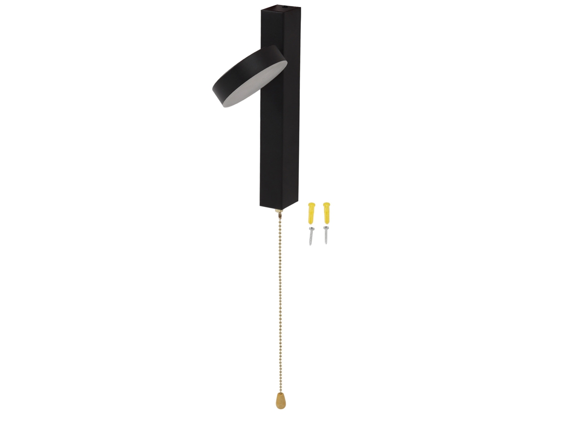 Bj-lâmpadas De Parede Led 3 Modos De Cor Estilo Moderno Com Cordão De Puxar Para Quarto Escada 85-265v