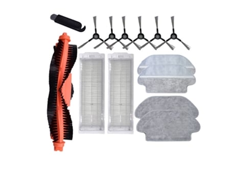 Para Xiaomi Mijia Styj02Ym Mi Mop Pro para Conga 3490 para Viomi V2 Pro V3 Se cepillo principal filtro Hepa Cepillo Lateral paño de mopa