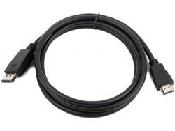Cable GEMBIRD HDMI a DisplayPort 10m Negro