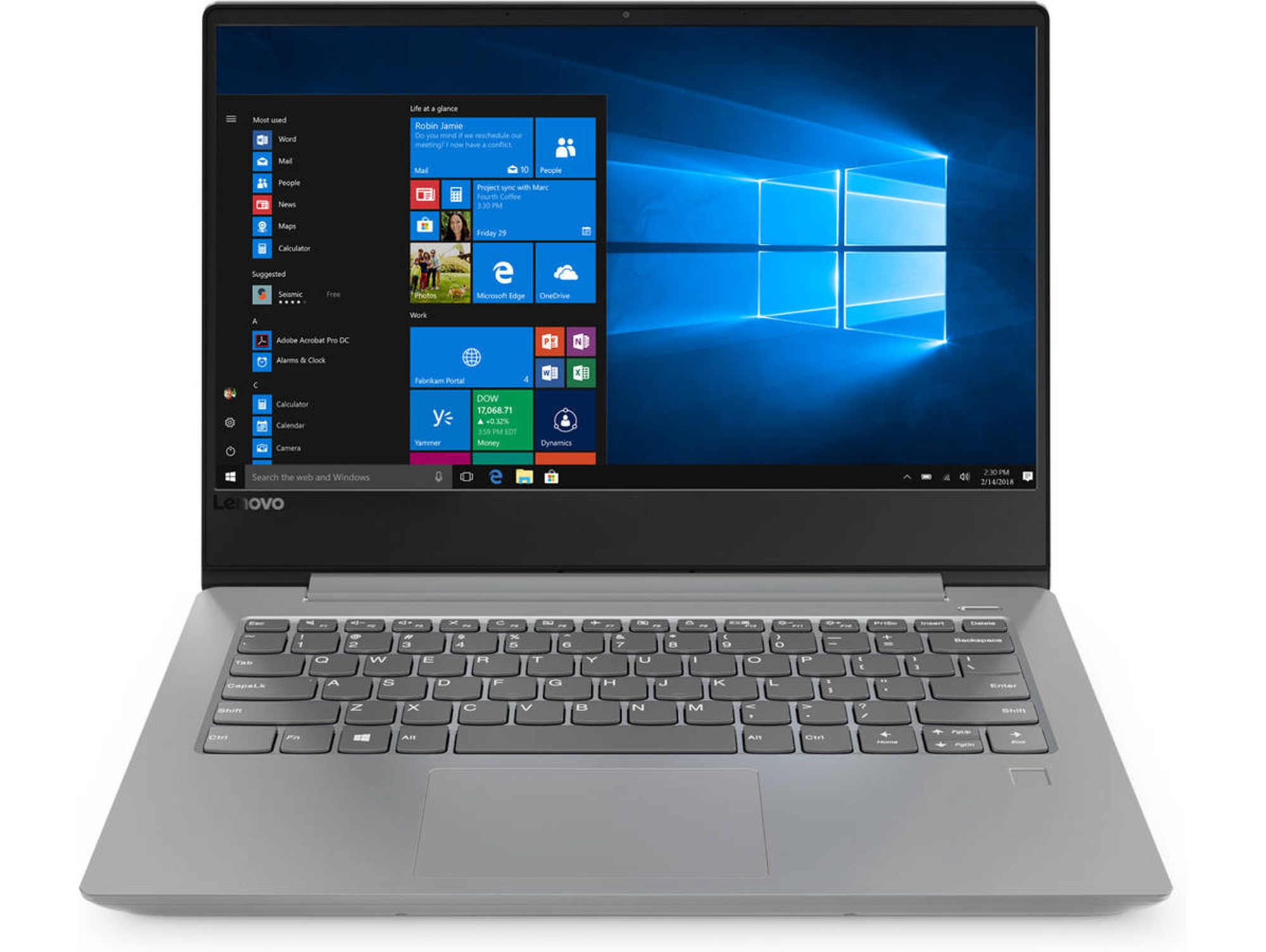 Portátil LENOVO Ideapad 330S-14IKB (14'' - Intel Core i5-8250U - RAM: 8 GB - 256 GB SSD - Intel UHD Graphics 620)
