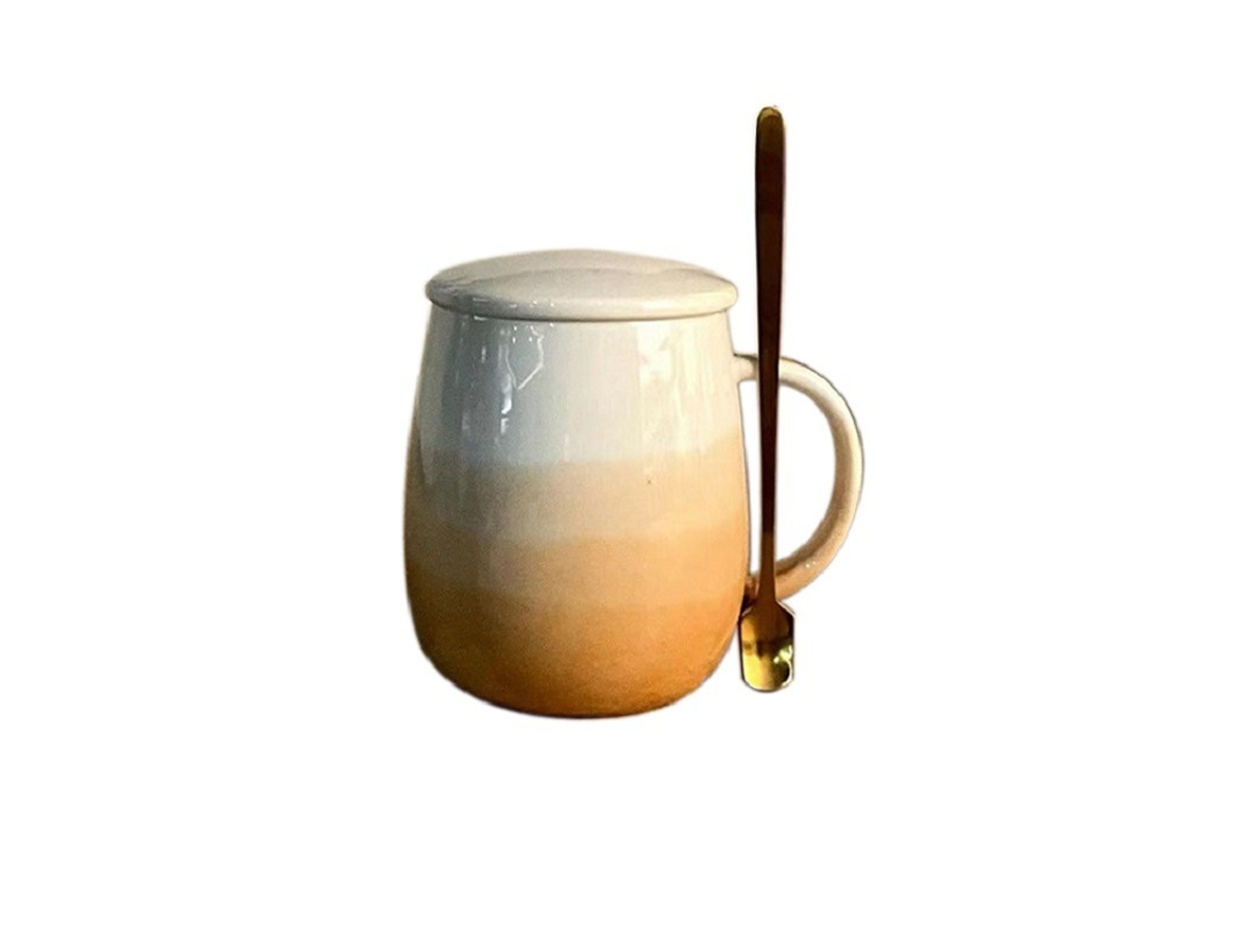 Vaso de agua universal con tapa y cuchara