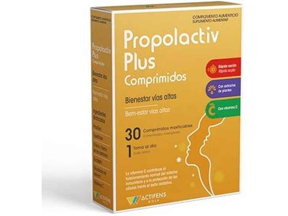 Té HERBORA Propolactiv Plus (30 tabletes mastigáveis de 1000mg)