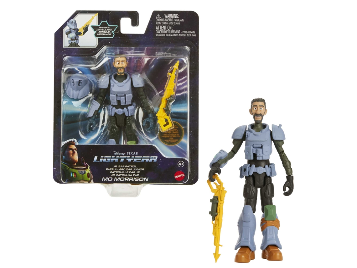 Disney Pixar Lightyear Mo (Zap Patrol) Figura 12 cm de juguete, regalo para niños y niñas +4 años