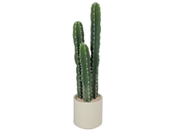 Cactus Artificial Grande, De 95 Cm, En Maceta De Aspecto Realista, Ideal Para El Hogar O La Oficina.