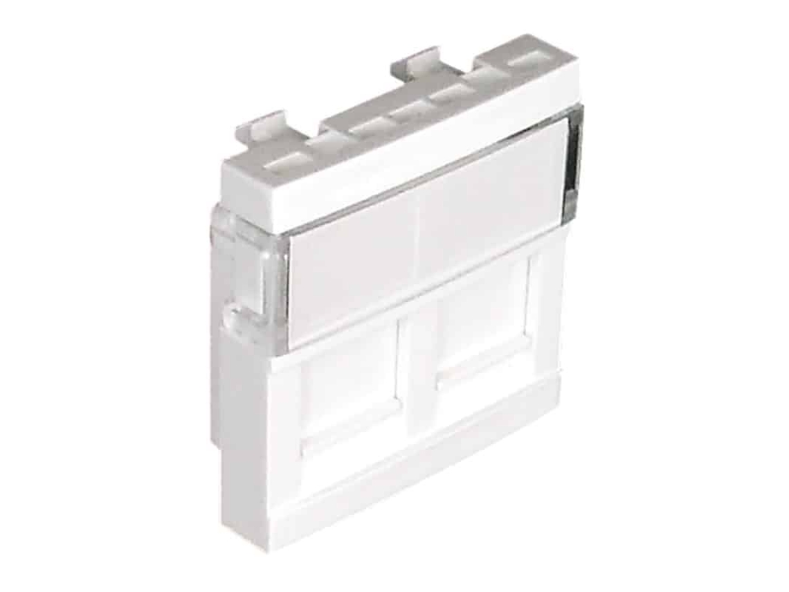 Módulo Doble P/ Conectores RJ45 2 Módulos Blanco 45971 Sbr EFAPEL