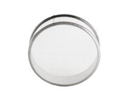 Criba De Harina De Acero Inoxidable Ultra Fina 40 Mesh 15cm Para Repostería Diy Familiar