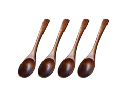 4 Cucharas De Madera.