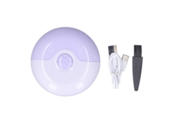 Lima De Uñas Eléctrica Automática Antipinzamiento, Recargable Por Usb, Para Bebés, Niños Y Personas Mayores - Morada