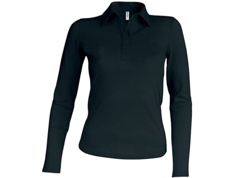 Polo de Manga Larga Para Mujer Kariban (Tam: S)