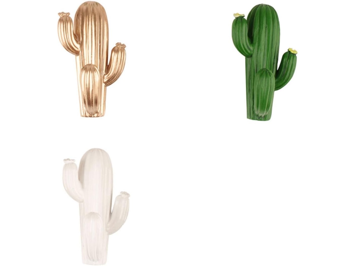 Ganchos Autoadhesivos Para Abrigos Con Diseño De Cactus (3 Piezas), No Requieren Perforación, Montaje En Pared Duradero.