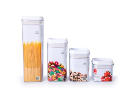 Pack de 4 Botellas PLASTIC FORTE Plástico)