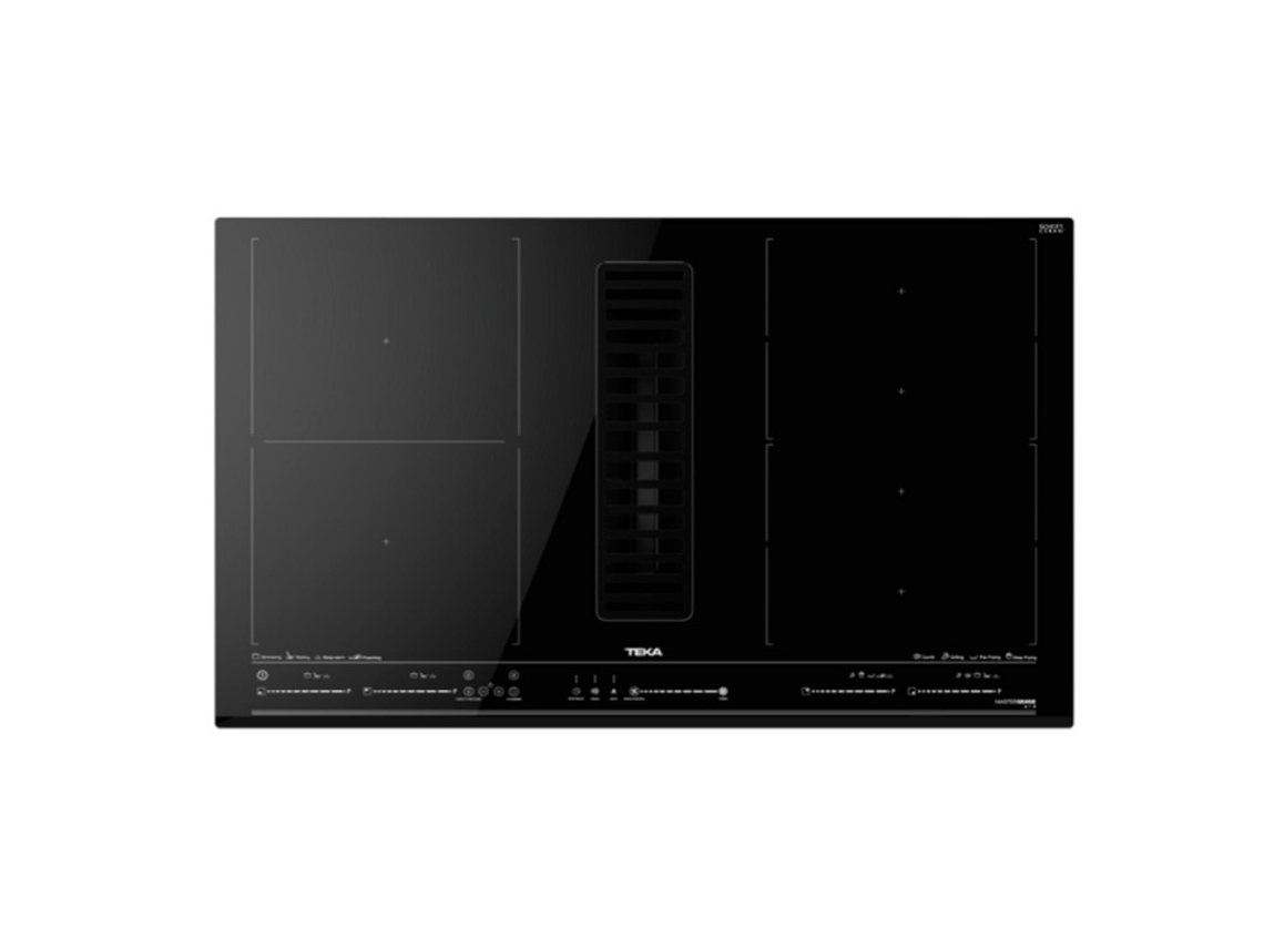 Placa de Inducción TEKA AIR AFF 87601 MST (Eléctrica - 84.6 cm - Negro)