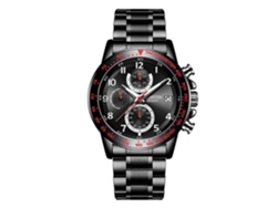 Reloj multifuncional Ochstin 6112 para hombre, con calendario, luces de cuarzo y mecanismo de cuerda continua.