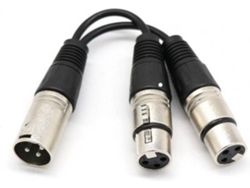Cable Xlr (2 Conectores Hembra - 1 Conector Macho), Compacto, Recargable, Para Uso Diario, Higiénico.