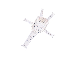 Rebe-red Slip Baby Bath Mesh com 5 Hastes de Apoio Seguras, Cadeira de Banho Confortável para Recém-Nascidos Star