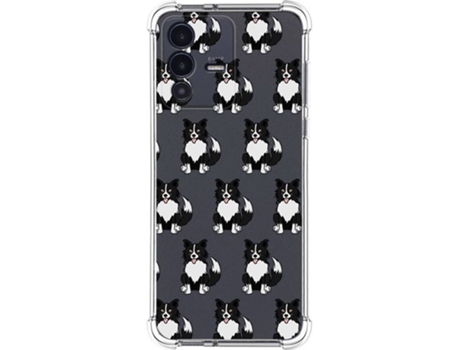Carcasa para Vivo V23 5G TUMUNDOSMARTPHONE Dibujos Antigolpes Perros 07 Multicolor