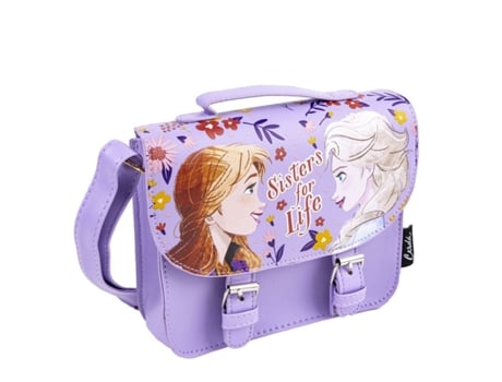 Bolso Bandolera para Niña FROZEN (3.00 x 18.50 x 16.50 cm - Poliuretano - Multicolor)