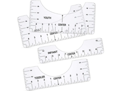 4 Herramientas De Alineación Para Camisetas: Reglas Transparentes Para Diseño De Telas Y Sublimación.