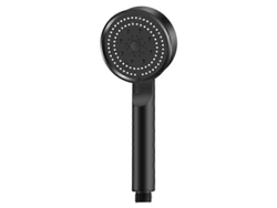 Ducha De Mano Ajustable 5 Modos Ahorro De Agua Alta Presión Material Abs Interfaz Estándar 2cm Para Baño Negro
