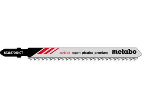 METABO 3 hojas para sierra de calar "expert plastics premium" 91/ 3,3 mm (623687000)