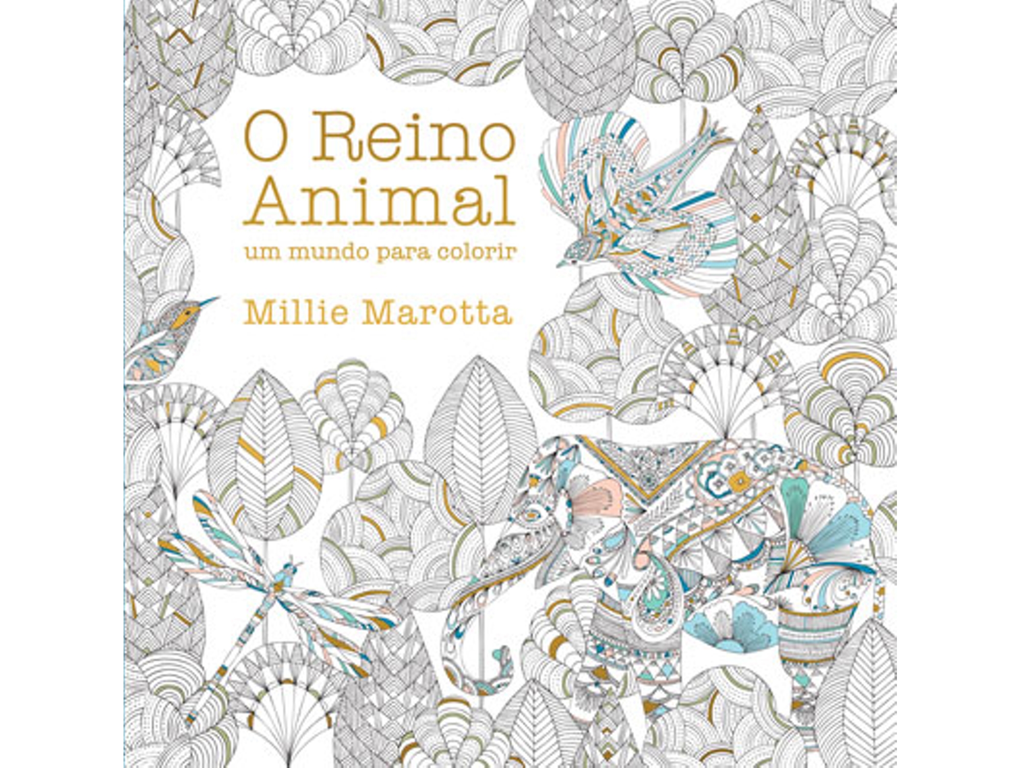 Libro O Reino Animal de Millie Marotta (Portugués)