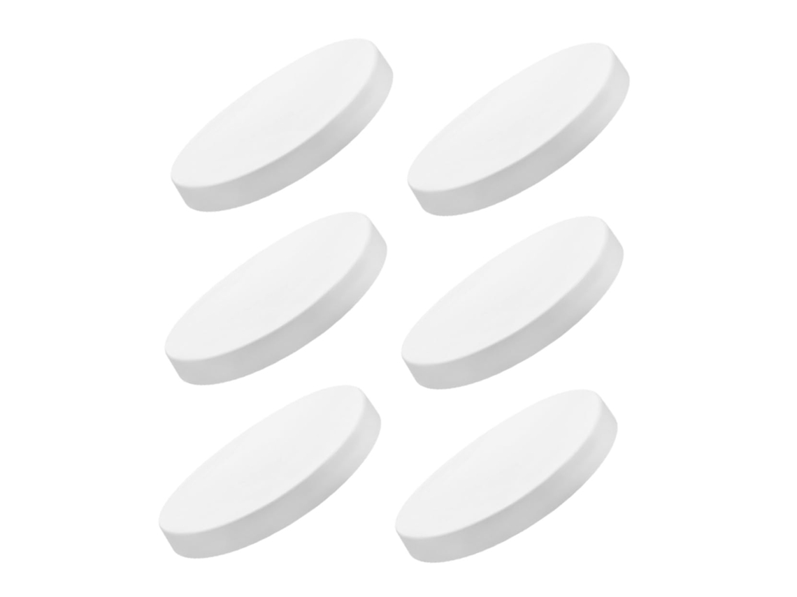 Juego De 6 Tapas Para Pilotes Inoomp Para Muelles Y Pequeñas Tapas Protectoras Fabricadas En Pvc De Alta Calidad,