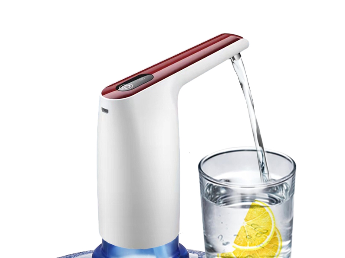 Bomba de agua eléctrica portátil recargable, bomba automática para botellas de agua con carga USB RELAVAEV
