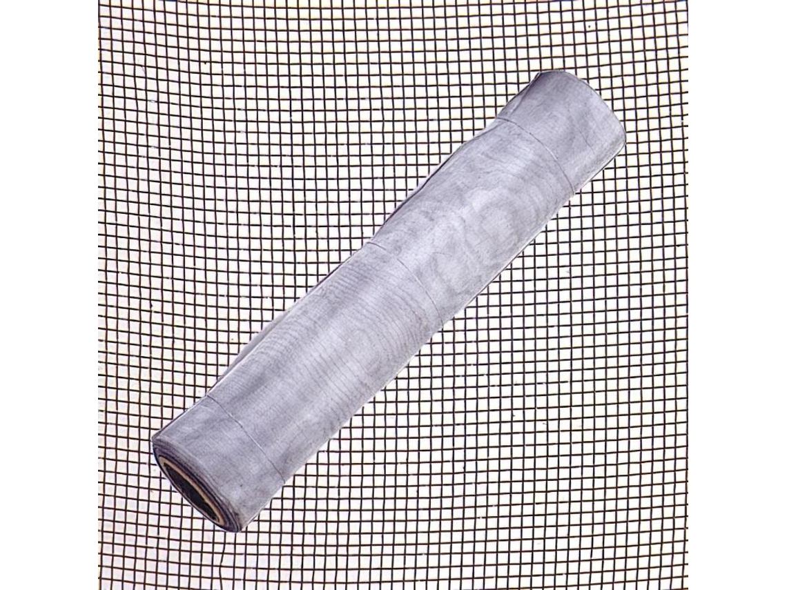 Tela Mosquitera Galvanizada 16x16/ 120 cm  Rollo 25 Metros SATURNIA
