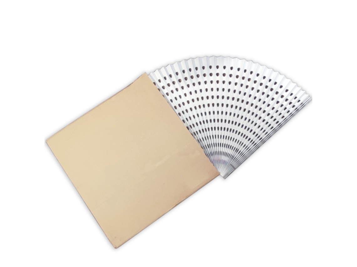Filtro De Cartón DISPIVAL Plegado Cara Blanca 1x10 m)