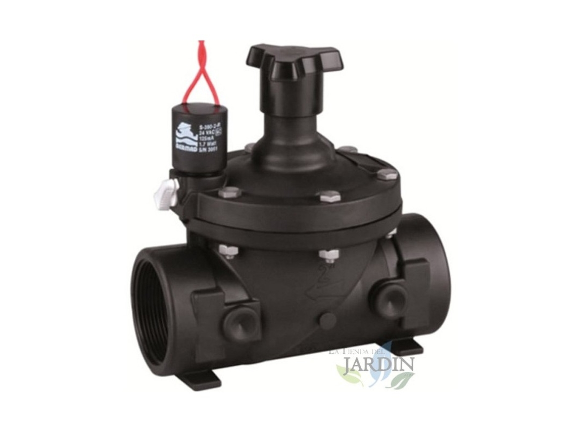 Electrovalvula 2'' 24V Bermad Con Regulador de Caudal Serie 200 Uso Residencial Y Agrícola SUINGA