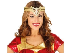 Diadema DISFRAZZES Mujer Maravilla Dorada (Talla: Talla Universal )