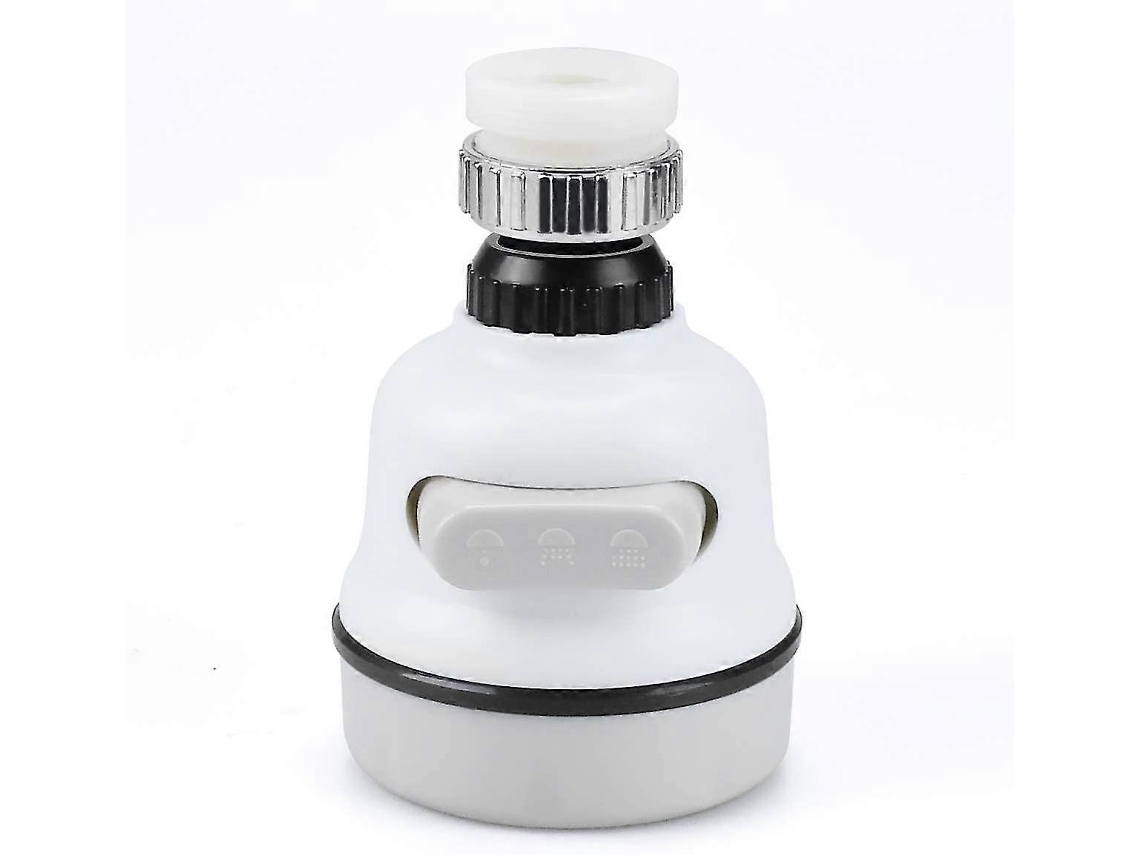 Boquilla De Grifo Cocina Giratoria 360 Grados Ahorro Agua 3 Modos Alta Presión Adaptable Acero Inoxidable Abs Silicona
