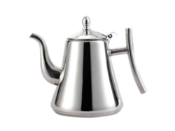 Chaleira De Aço Inoxidável 201 Com Filtro Bico De Ganso Para Café E Chá 1.8l Cozinha Resistente