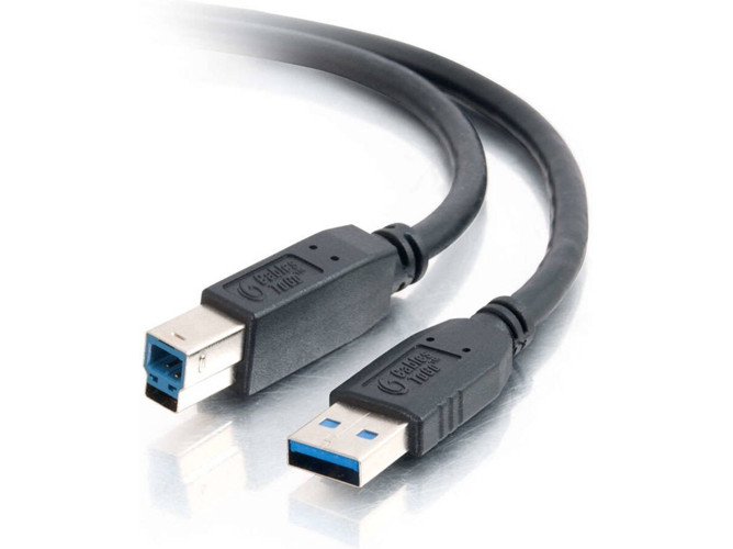 Cable USB C2G (USB 3.0 - USB - Negro)