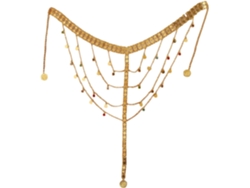 Elegante Diadema Con Borlas Y Dijes Únicos Para Fiestas Y Ocasiones Especiales.