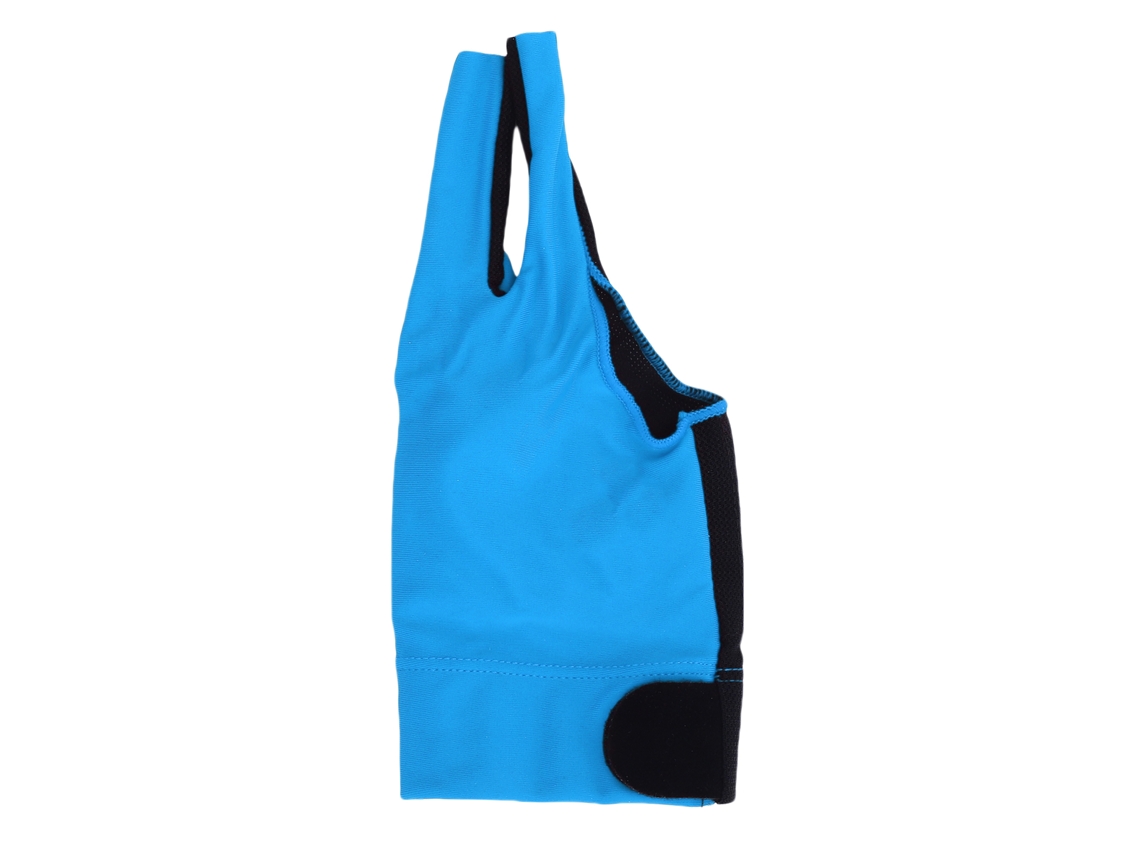 Yncm-guante De Billar De 3 Dedos, Profesional, Transpirable, Antideslizante, Para Mano Derecha, Deportivo, Para Hombre Y Mujer, Color Azul