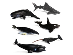2026 Set de 6 figuras de animales marinos para el baño, ideales como regalo para niños.