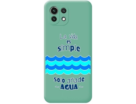 Carcasa Xiaomi Mi 11 Lite 4G / 5G / 5G NE TUMUNDOSMARTPHONE Agua Verde