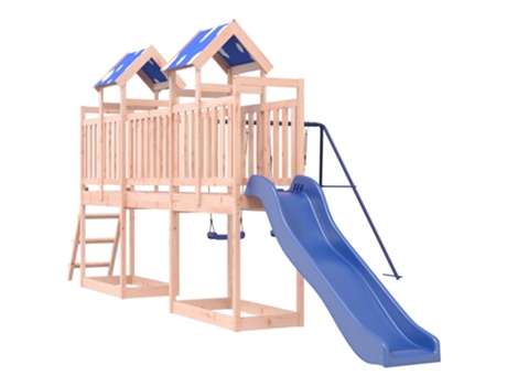 Parque Infantil De Exterior VIDAXL Marrón Madera