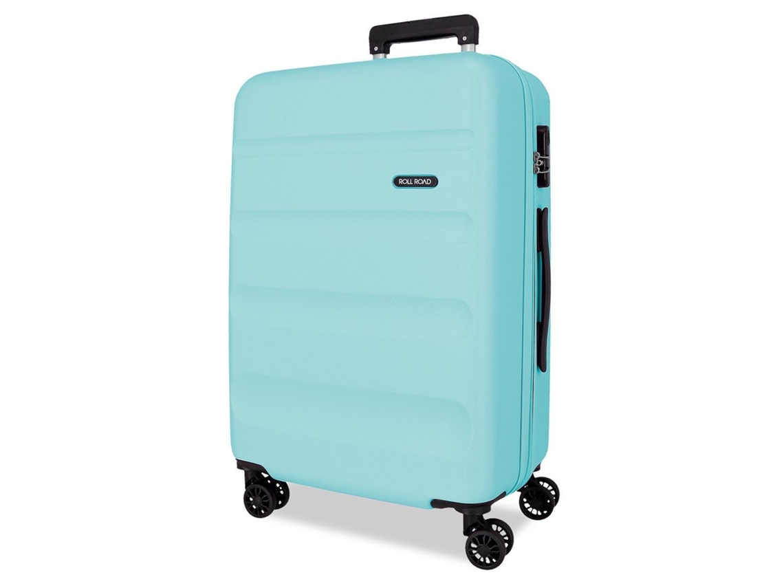 Maleta de Viaje Grande ROLL ROAD Flex Azul Claro (75x51x28cm - 91L)