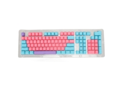 Teclas Pbt Para Teclado Mecânico 108 Diy Transmissão De Luz Altura Oem Moldagem Em Duas Cores