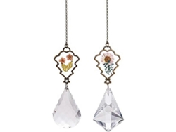 Precioso colgante de ventana con forma de flor de cristal - Refracción de luz arcoíris, ideal para el hogar y para regalar.