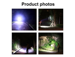 Linterna Portátil De Aluminio Con 3 Cabezales, Alto Brillo, Telescópica, Ajustable, Recargable Por Usb, Para Acampar, Pescar, Andar En Bicicleta Y Uso Nocturno.