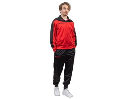 Chándal para Hombre GIVOVA (3XL - Rojo)