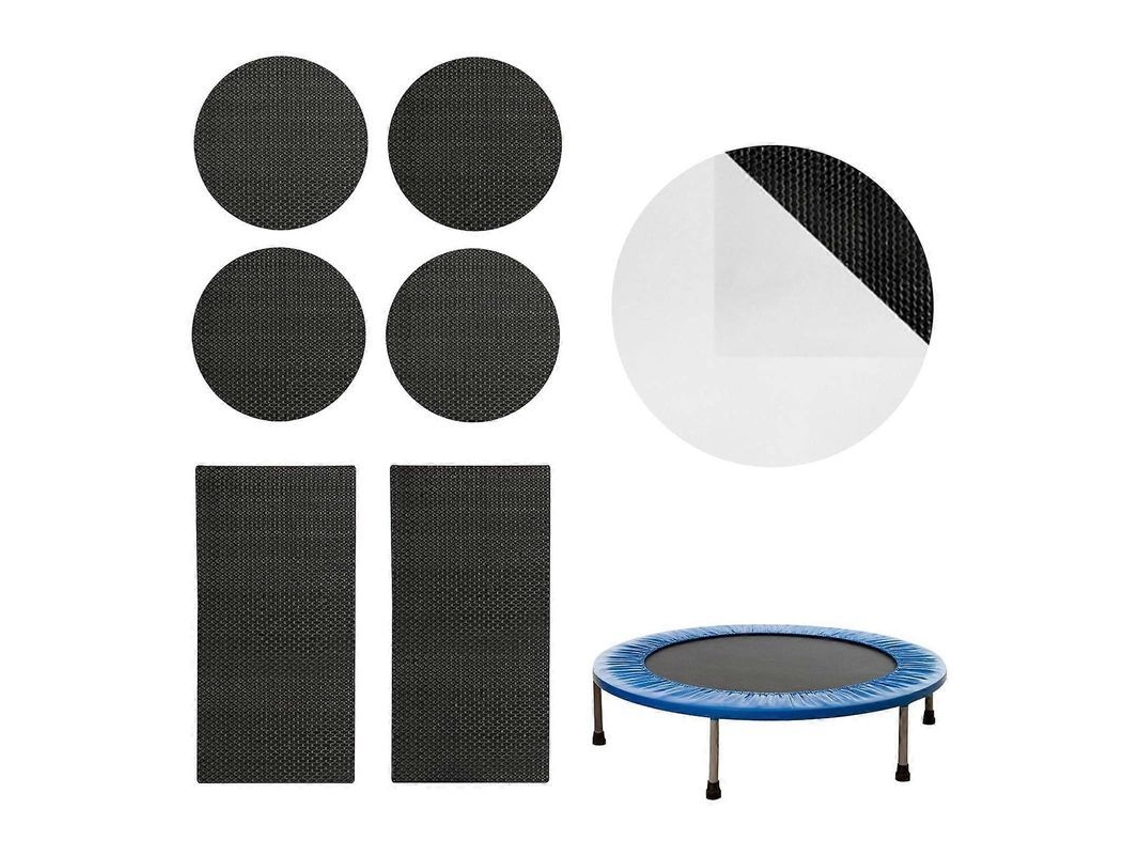 Kit De Reparación Para Toldos De Trampolín Con Parche Autoadhesivo Para Reparar Agujeros Y Rasgaduras.