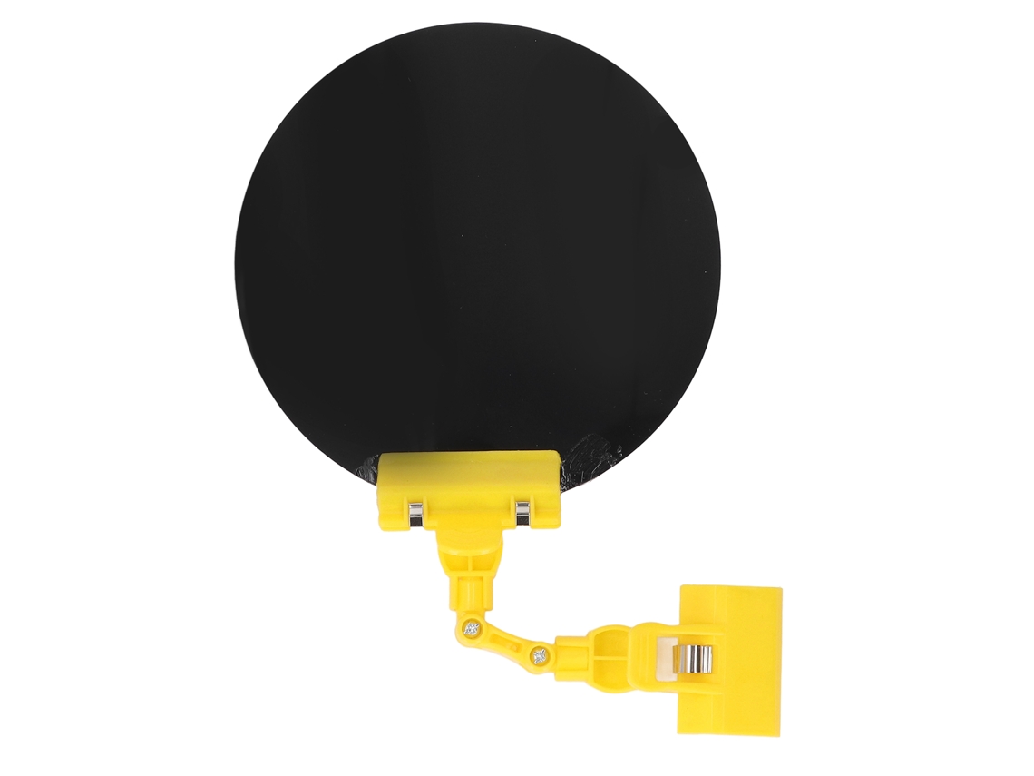 Painel De Solda Auto Escurecimento Ajustável Clip-on 18cm Redondo Bloqueador De Luz Para Projetos De Solda Argônio Amarelo
